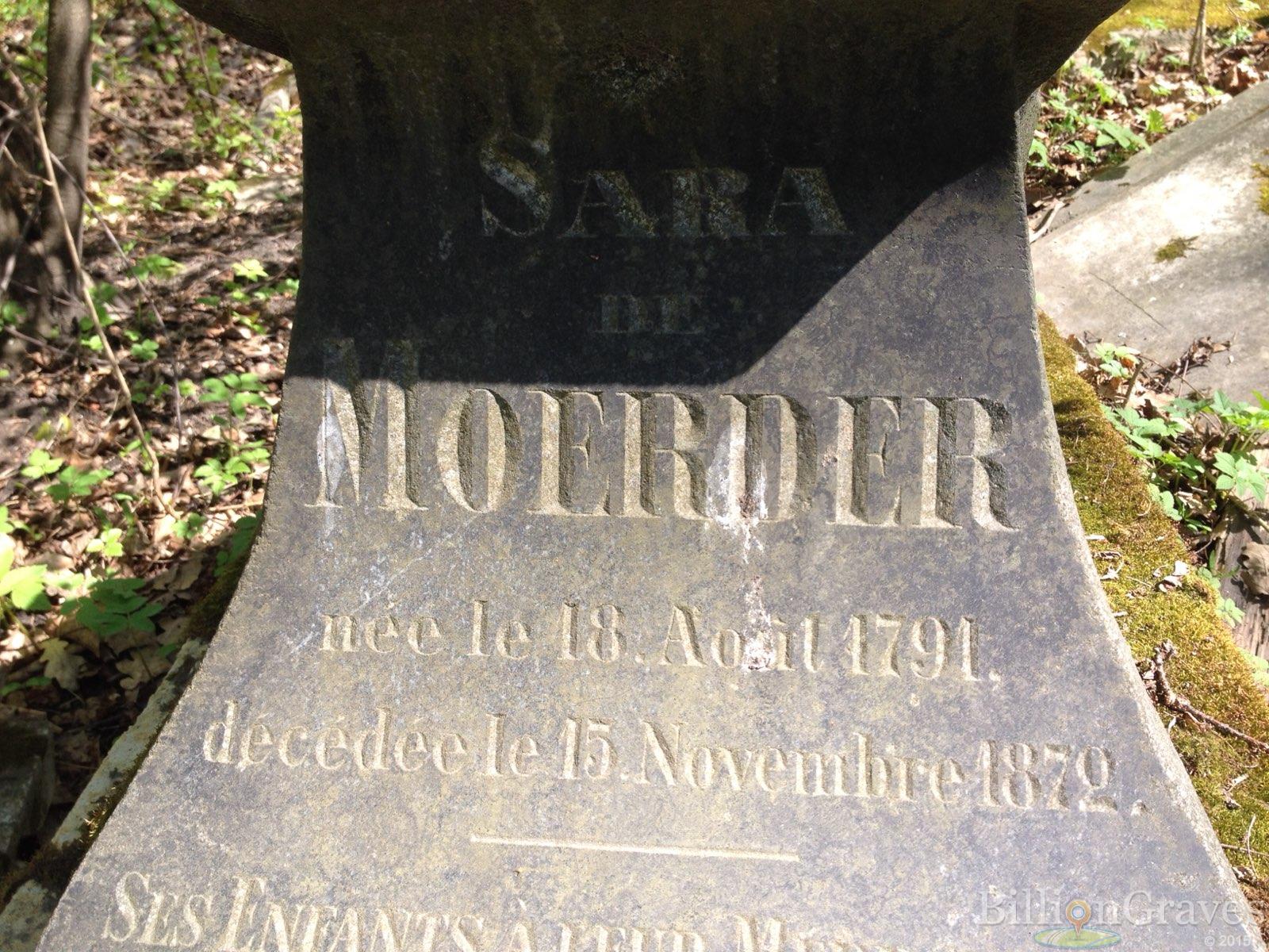 de Moerder Sara