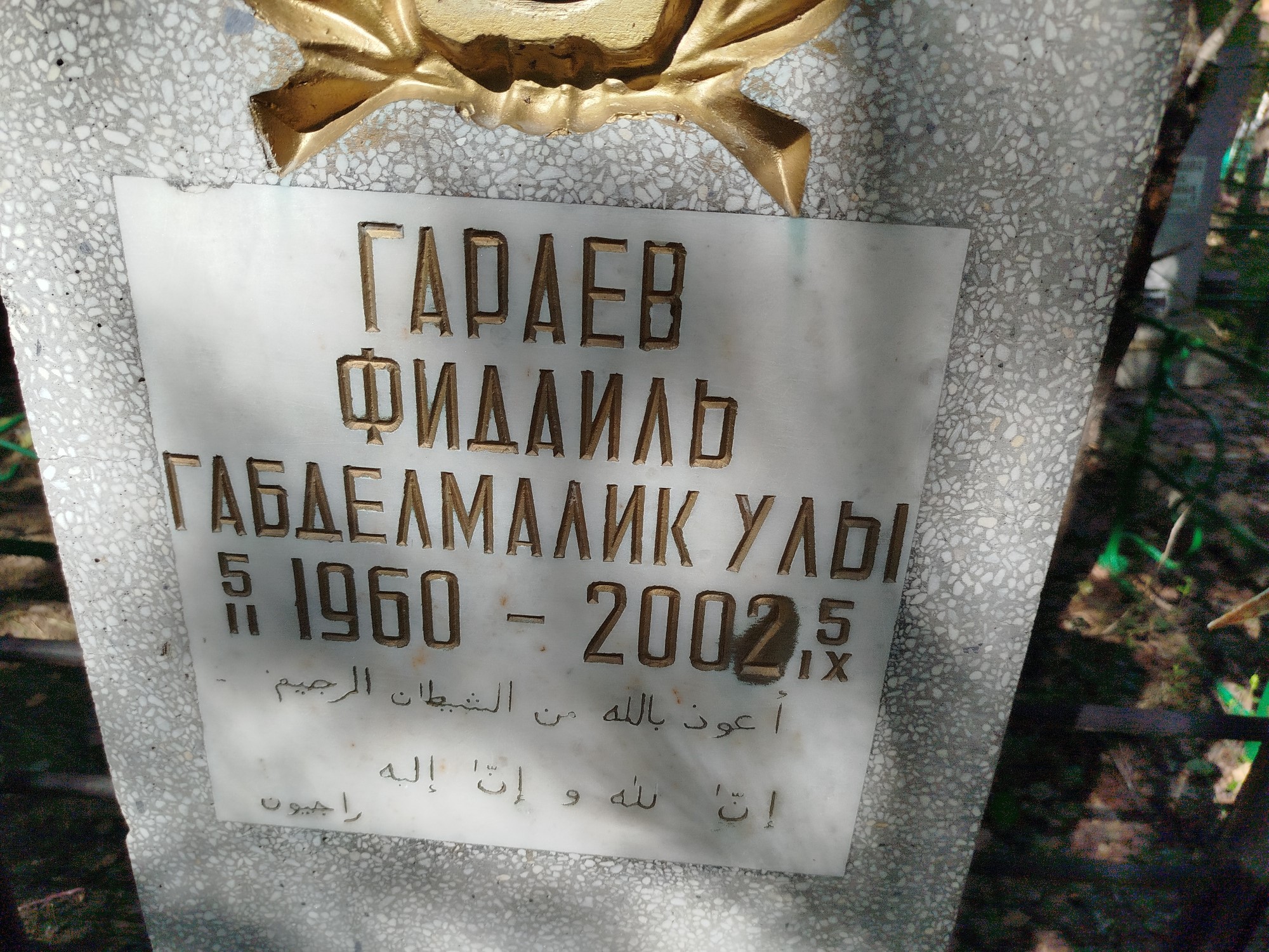 Гараев Фидаиль Габделмаликулы