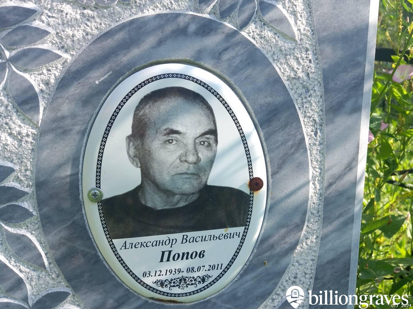 Попов Александр Васильевич