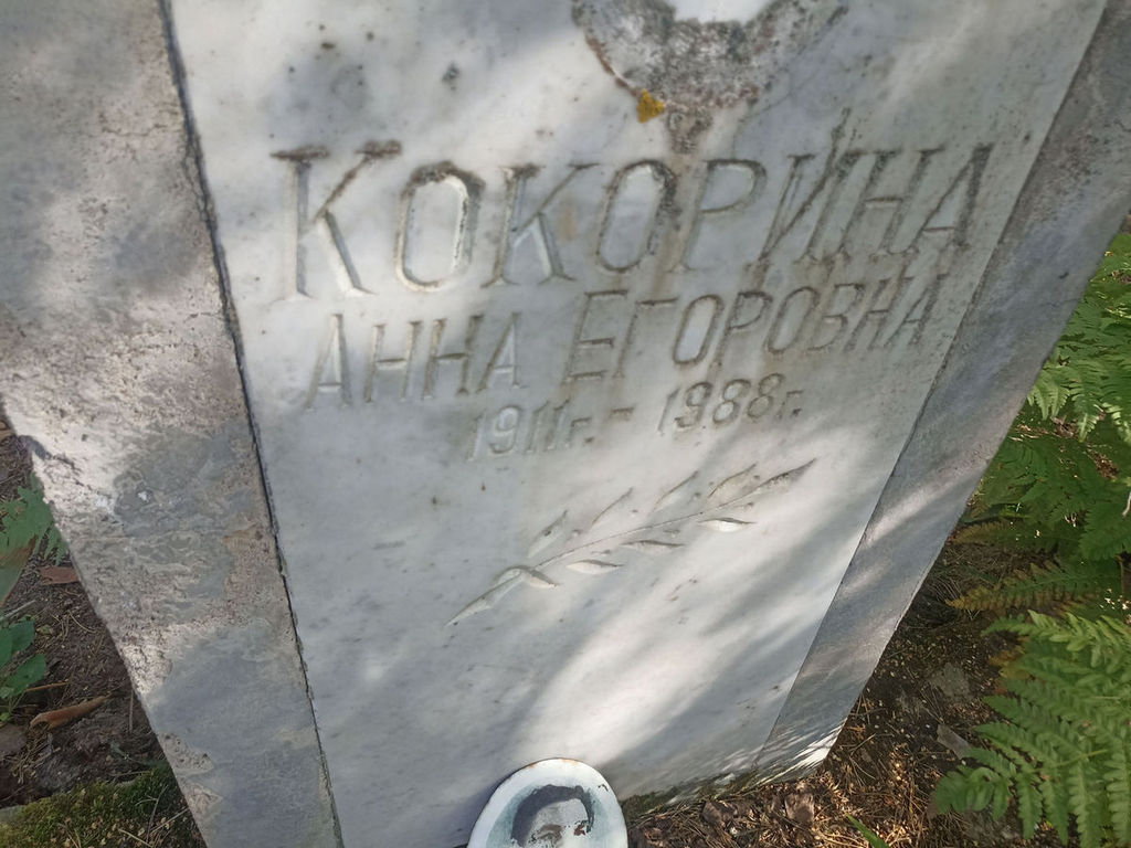 Кокорина Анна Егоровна