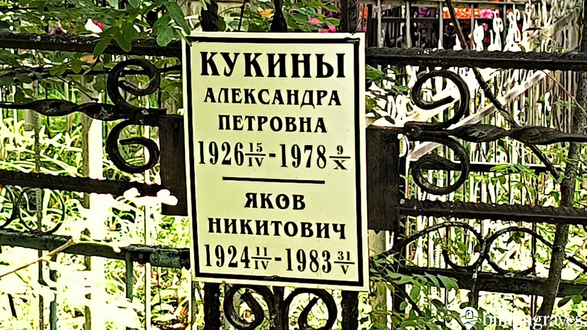 Кукина Александра Петровна
