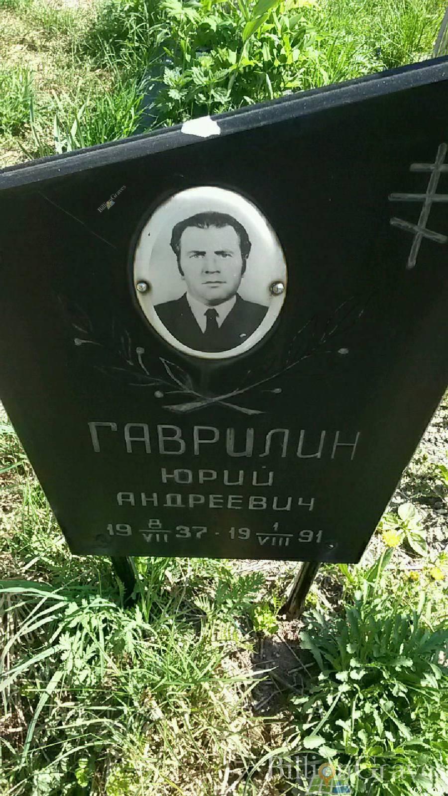 Гаврилин Юрий Андреевич