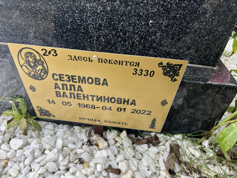 Алла Сеземова Валентиновна