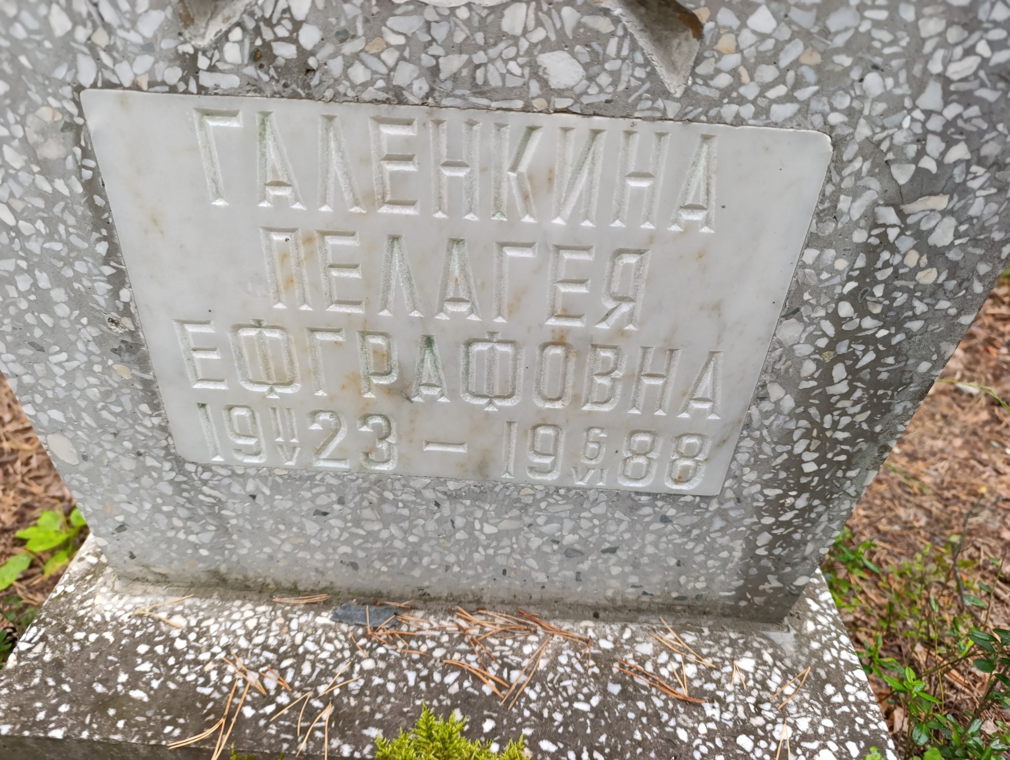 Галенкина Пелагея Ефграфовна
