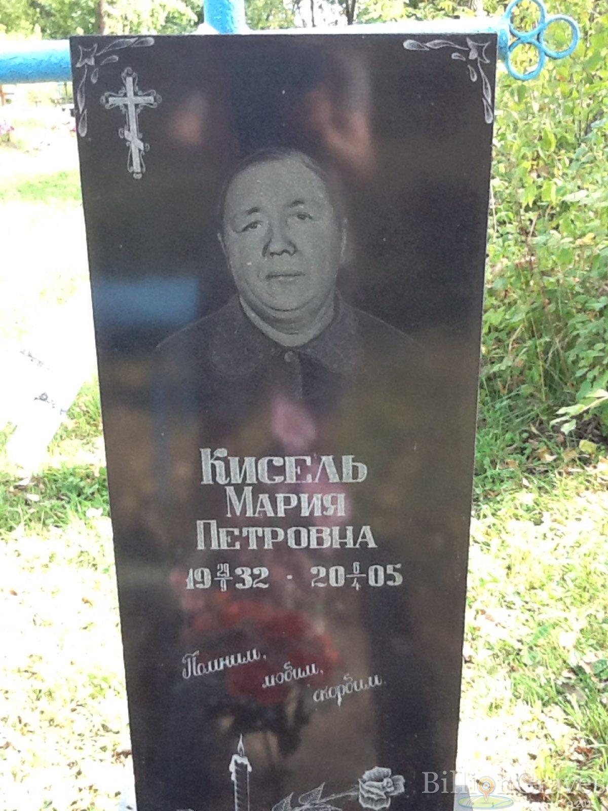 Кисель Мария Петровна