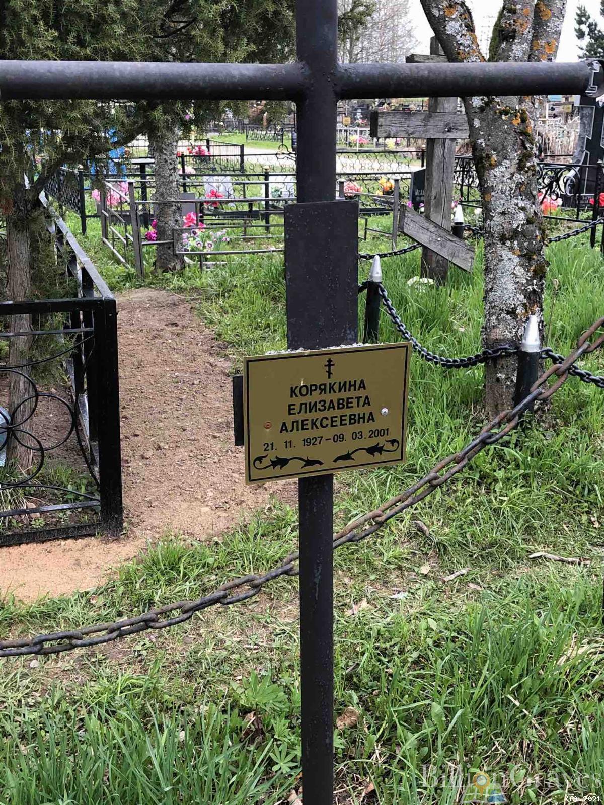 Корякина Елизавета Алексеевна