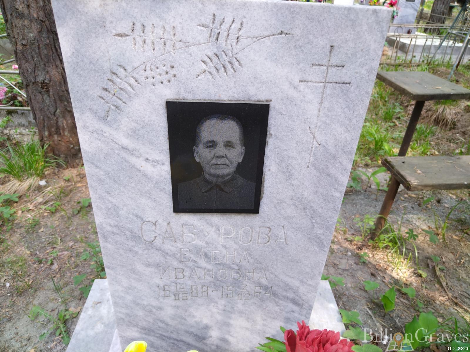 Сабурова Елена Ивановна