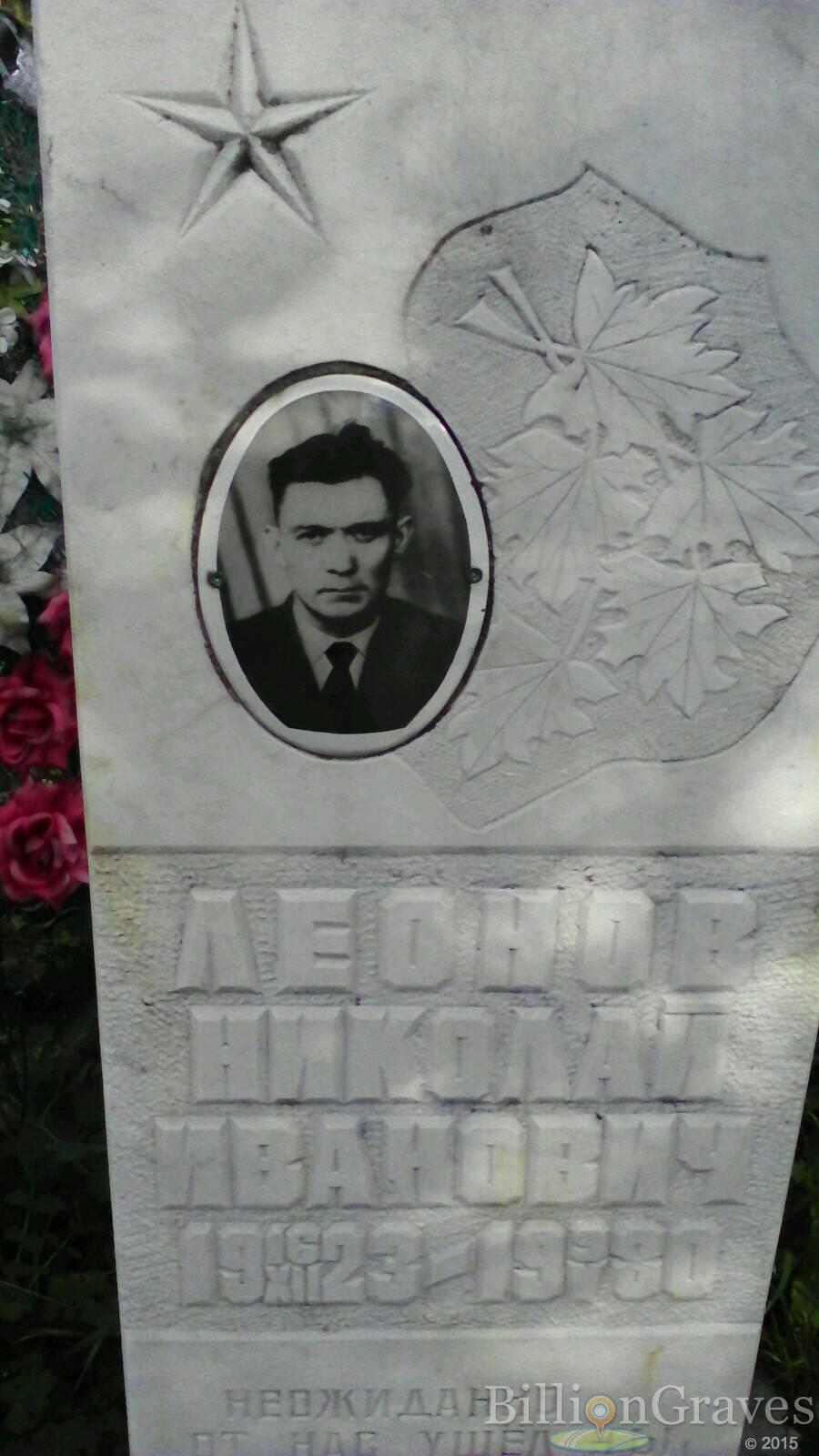 Леонов Николай Иванович