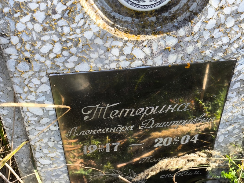 Тетерина Александра Дмитриевна