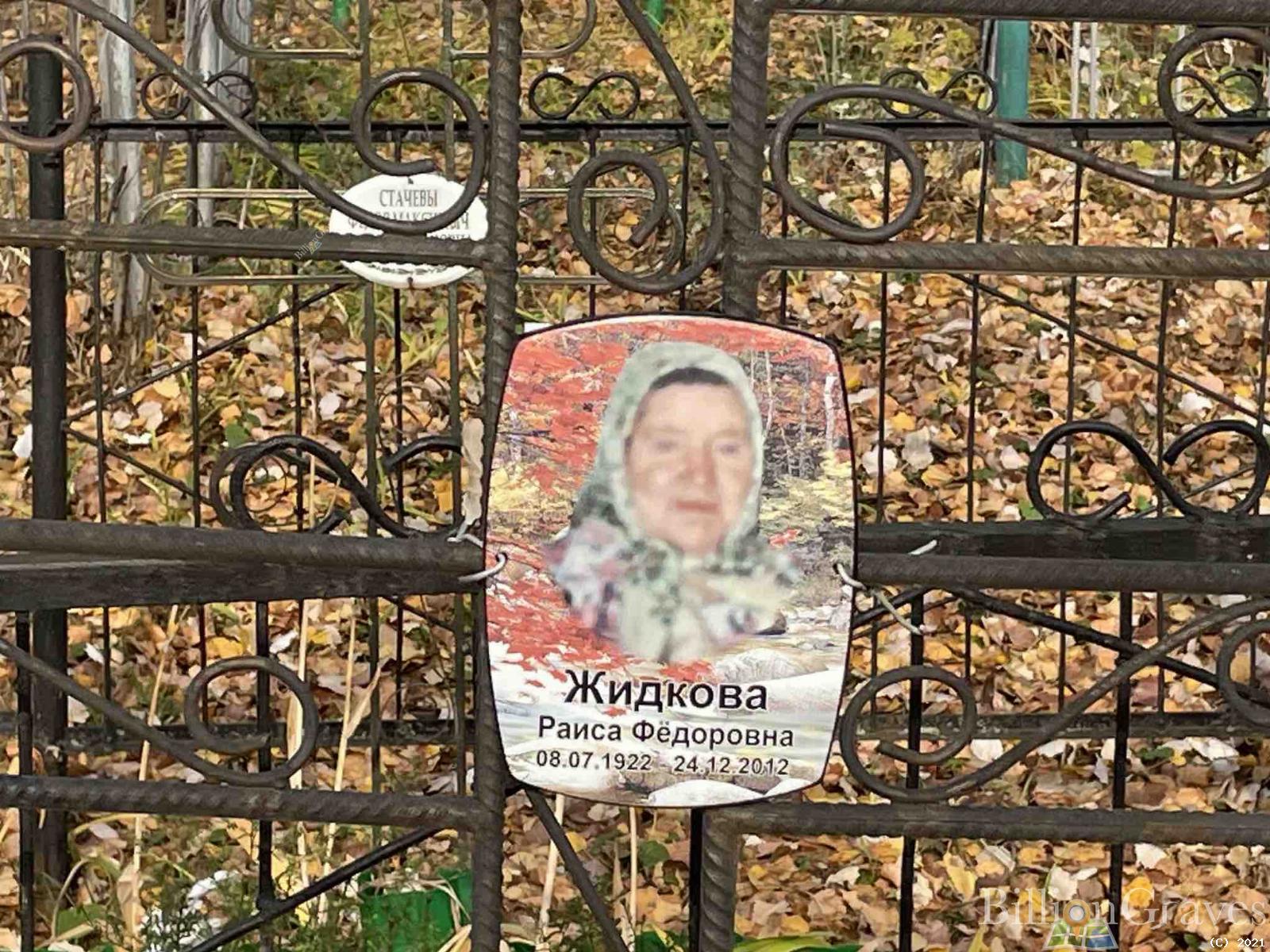 Жидкова Раиса Федоровна