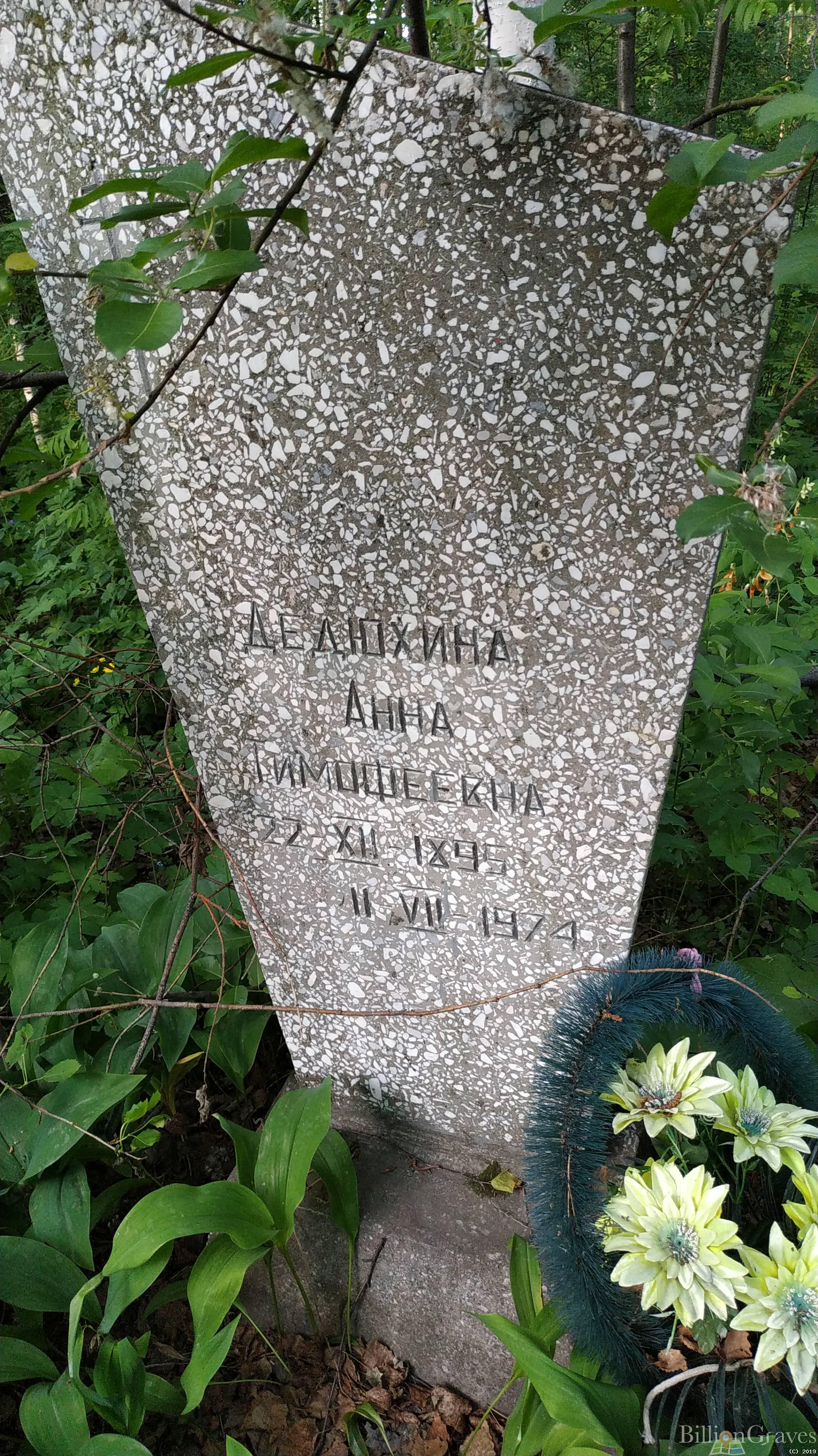 Дедюхина Анна Тимофеевна
