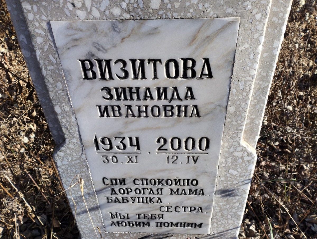 Визитова Зинаида Ивановна