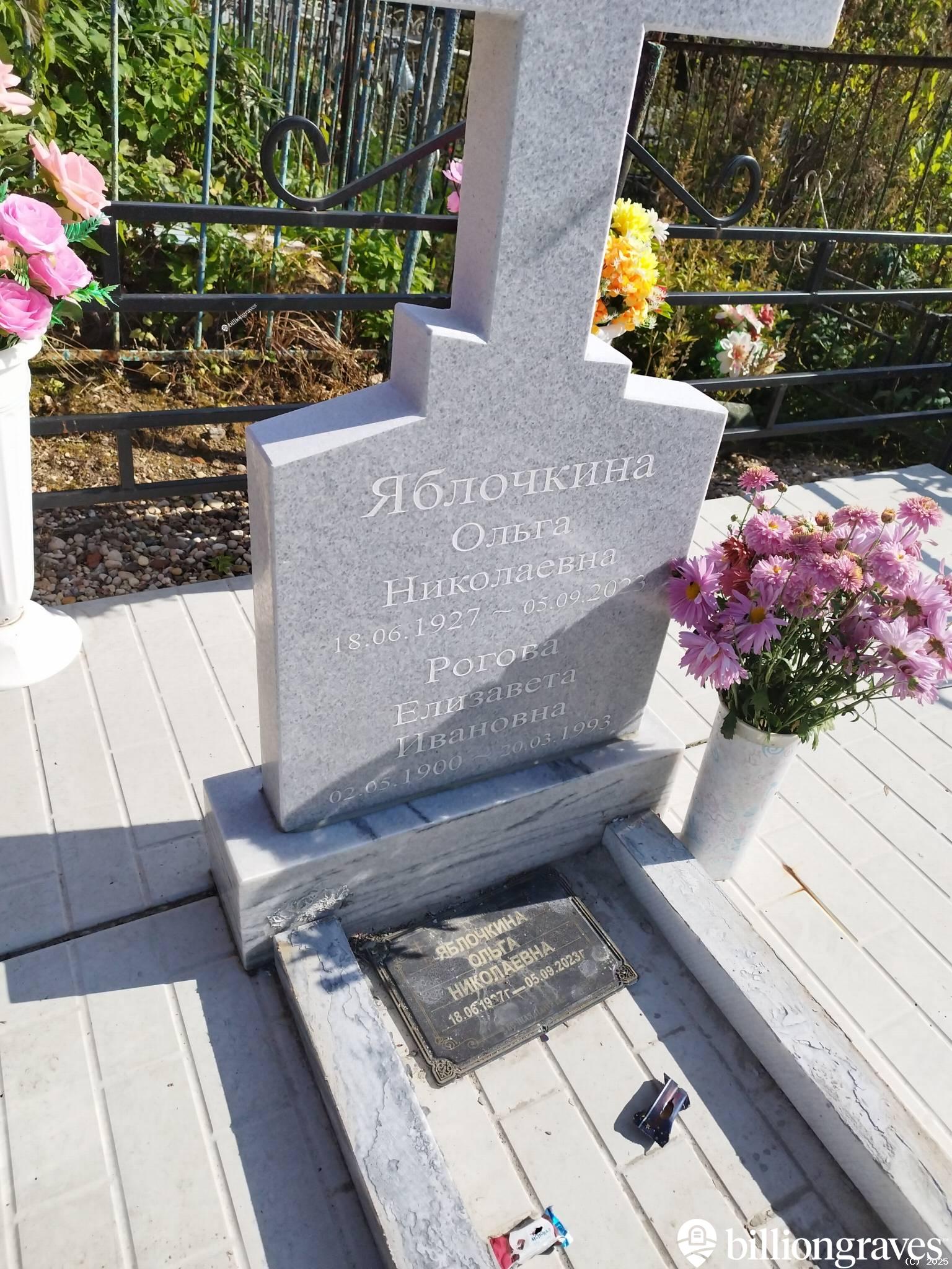Яблочкина Ольга Николаевна