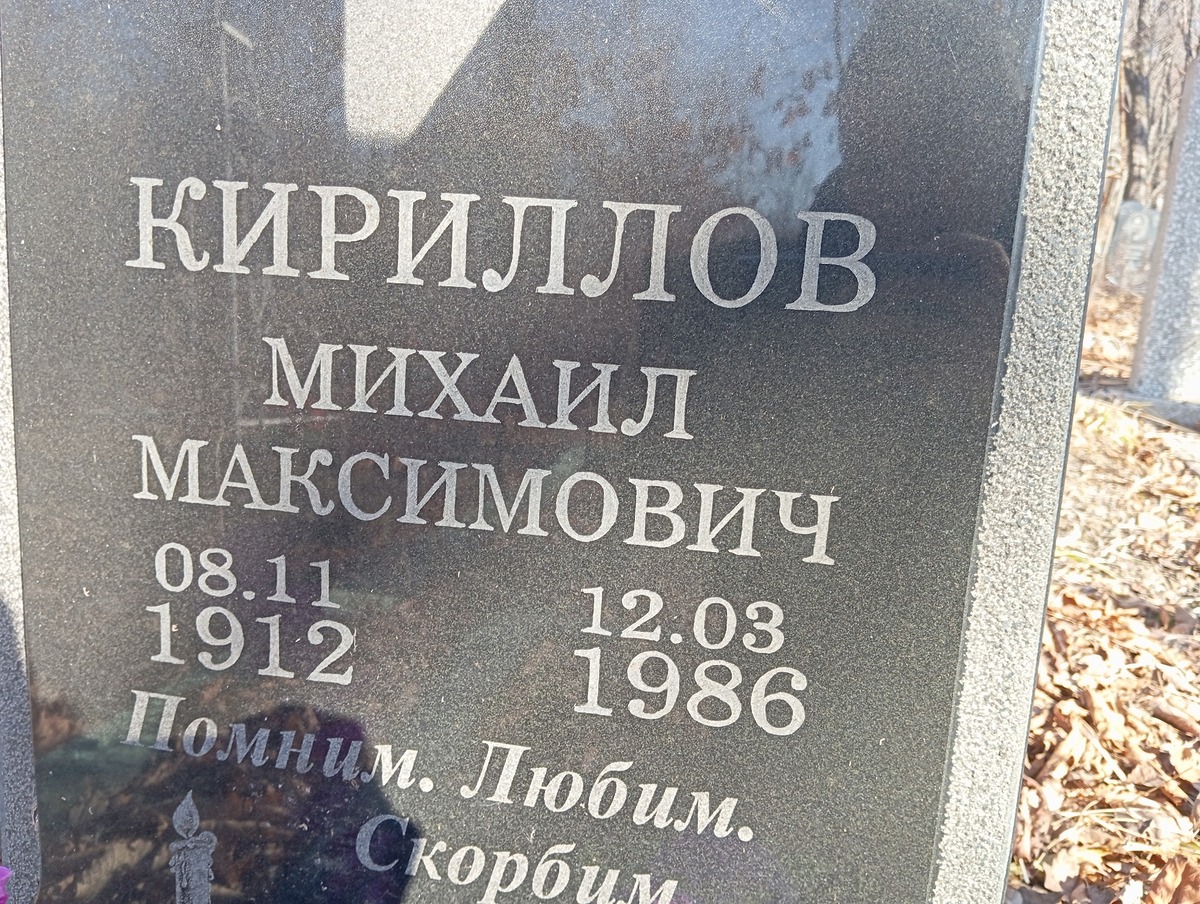 Кириллов Михаил Максимович