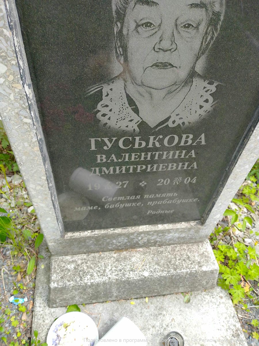 Гуськова Валентина Дмитриевна
