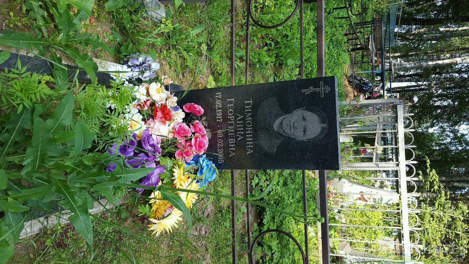 Тимонина Анна Георгиевна