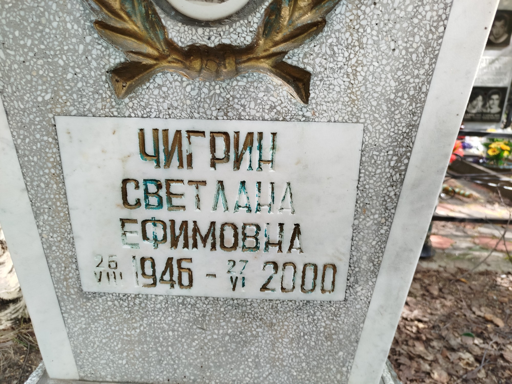Чигрин Светлана Ефимовна