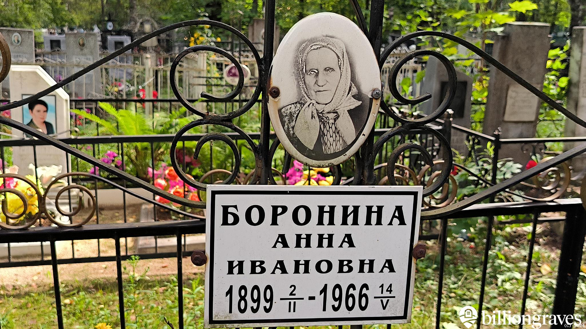 Боронина Анна Ивановна