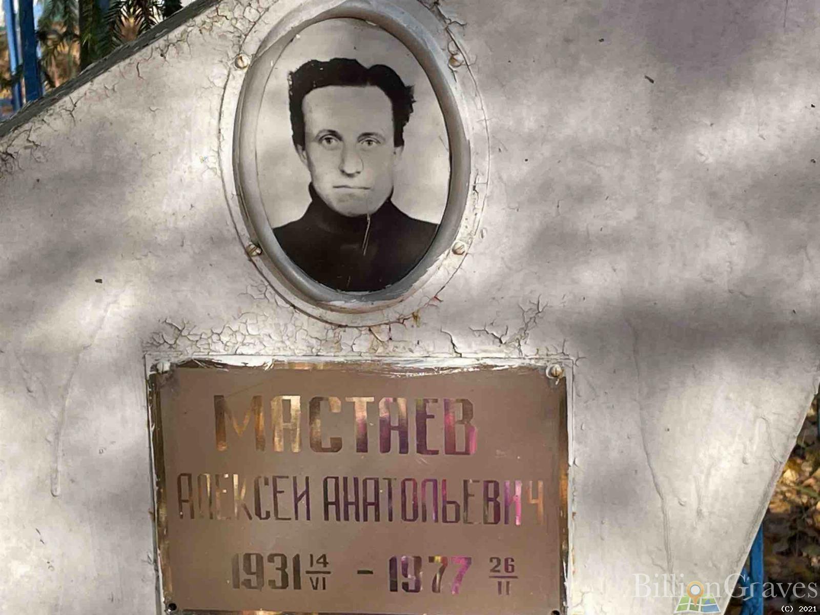 Мастаев Алексей Анатольевич