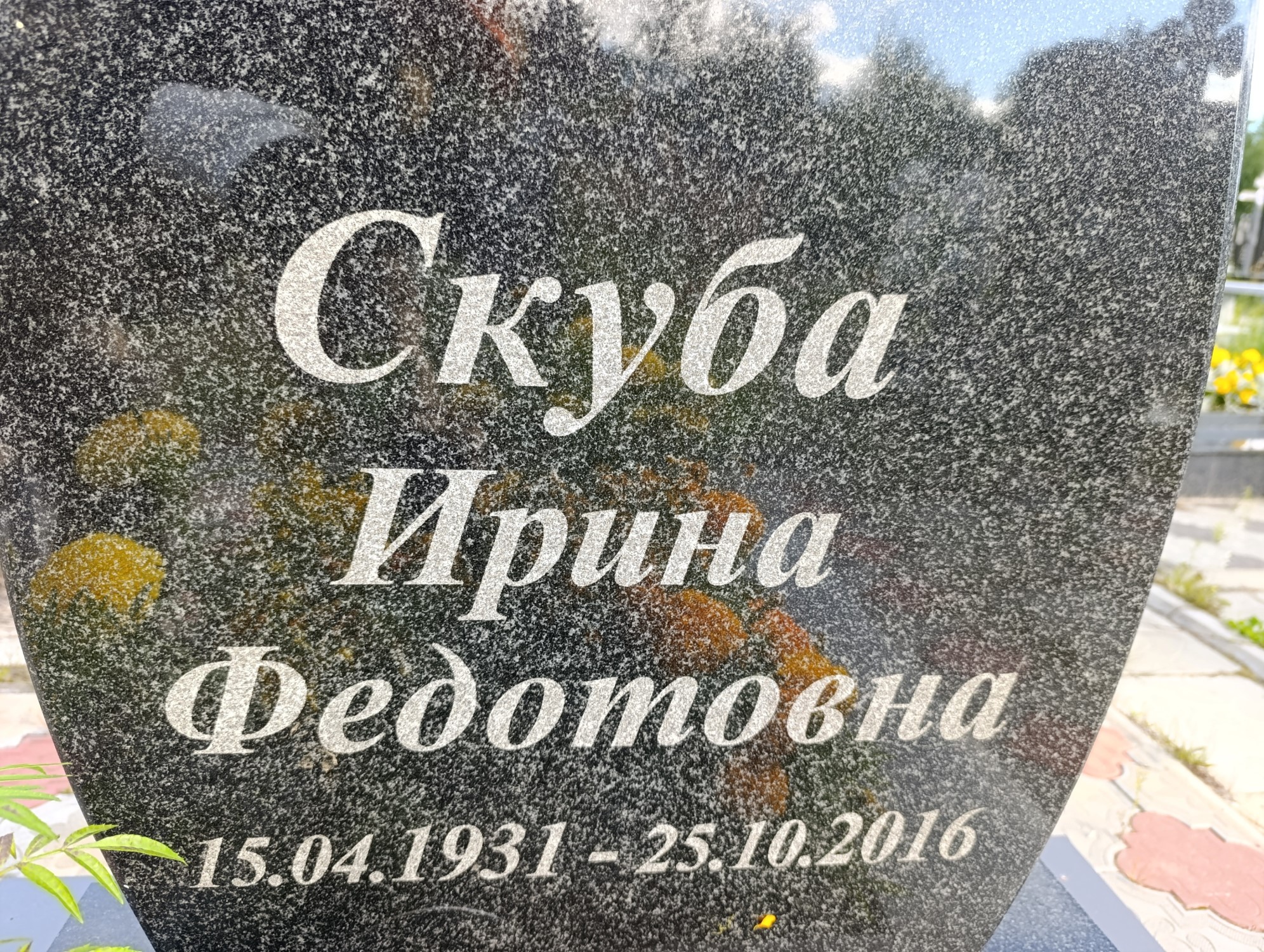 Скуба Ирина Федоровна