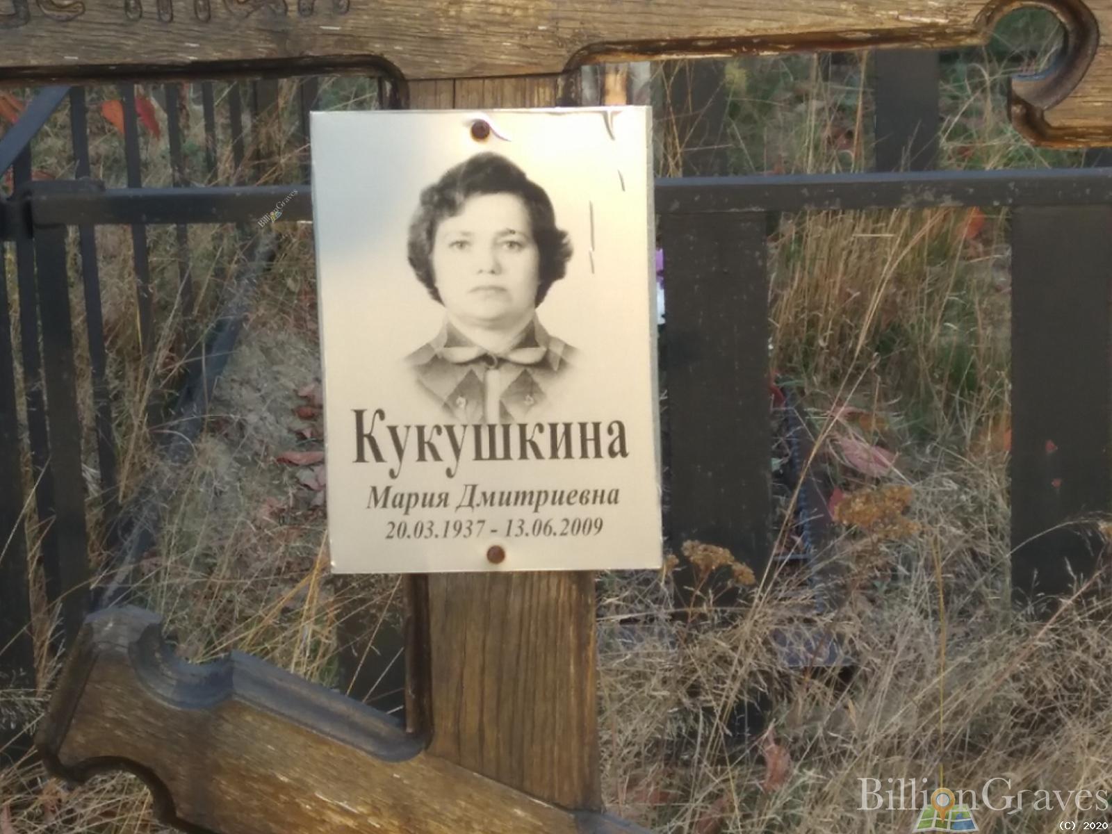 Кукушкина Мария Дмитриевна