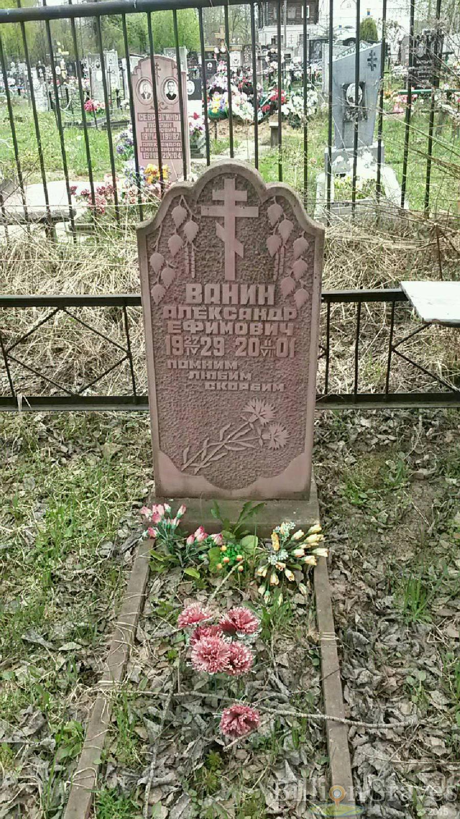 ванин александр ефимович