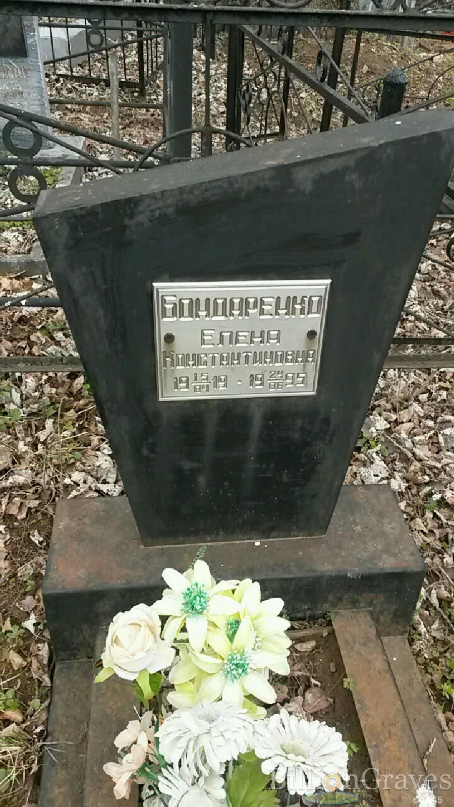 Бондаренко Елена Константиновнв
