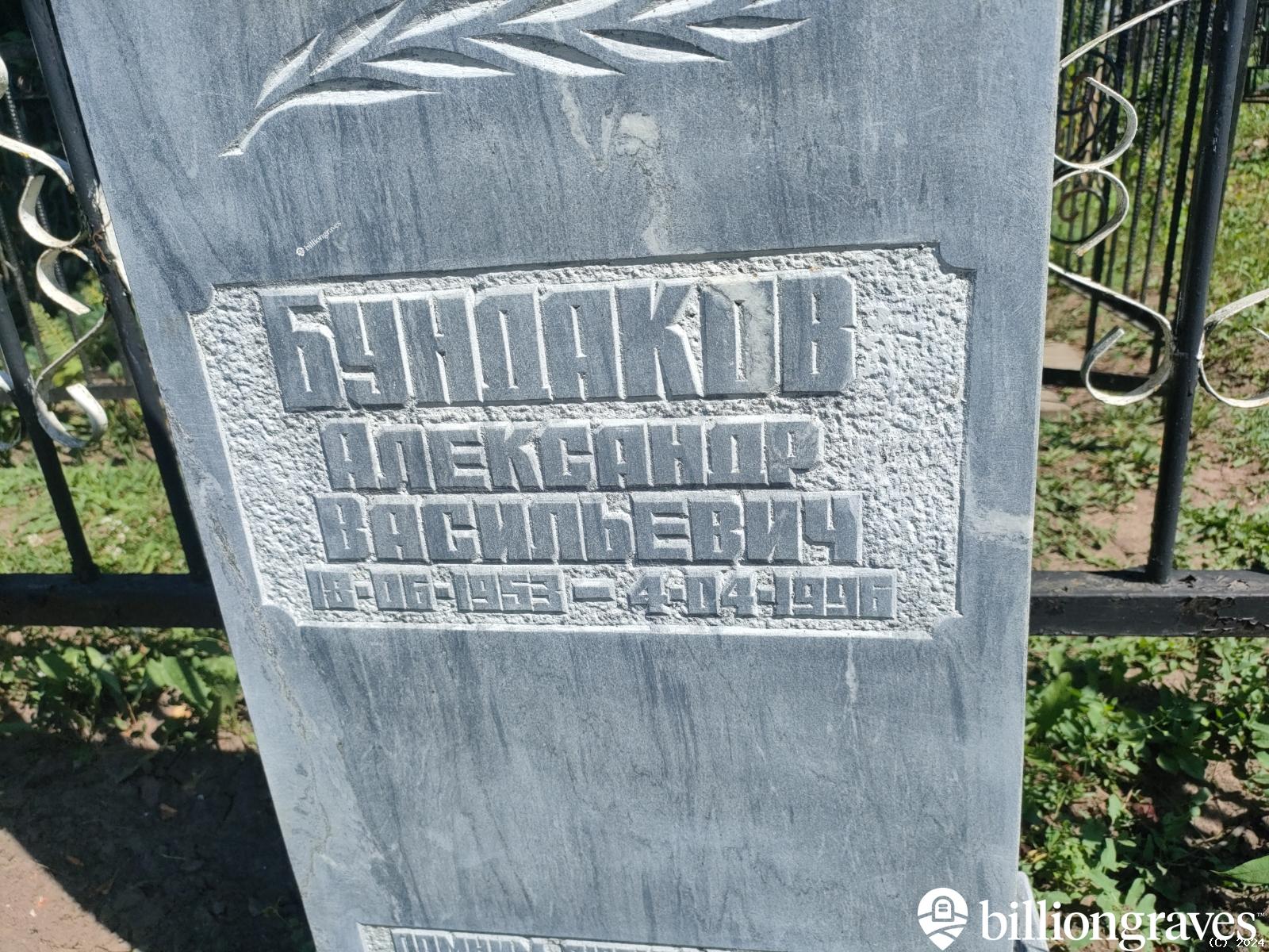 Бундаков Александр Васильевич
