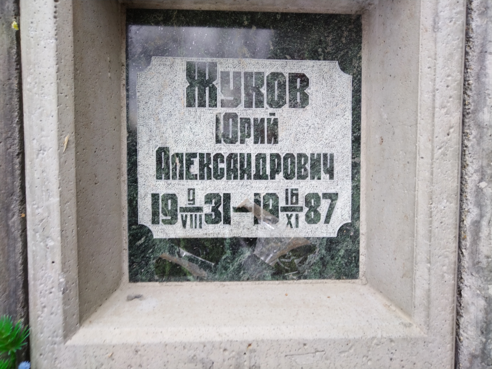 Жуков Юрий Александрович