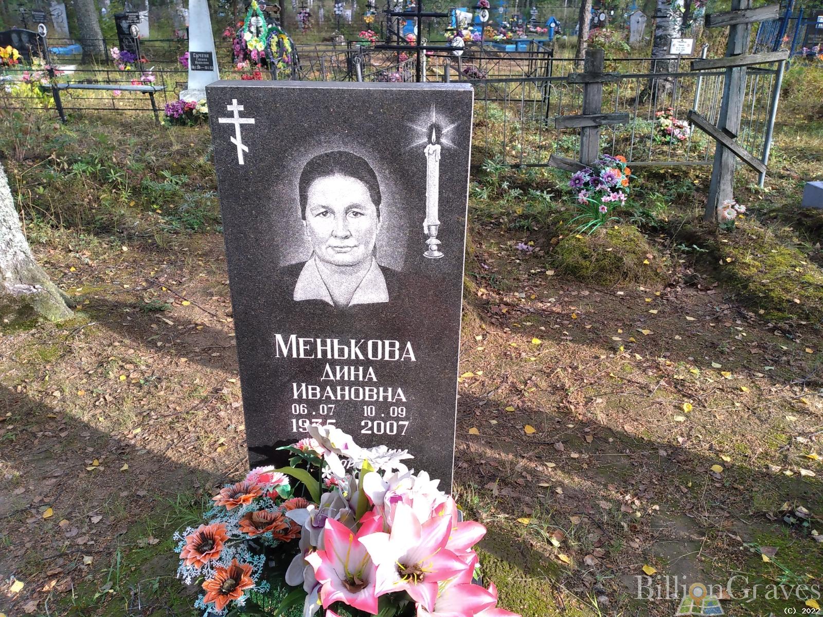 Менькова Дина Ивановна