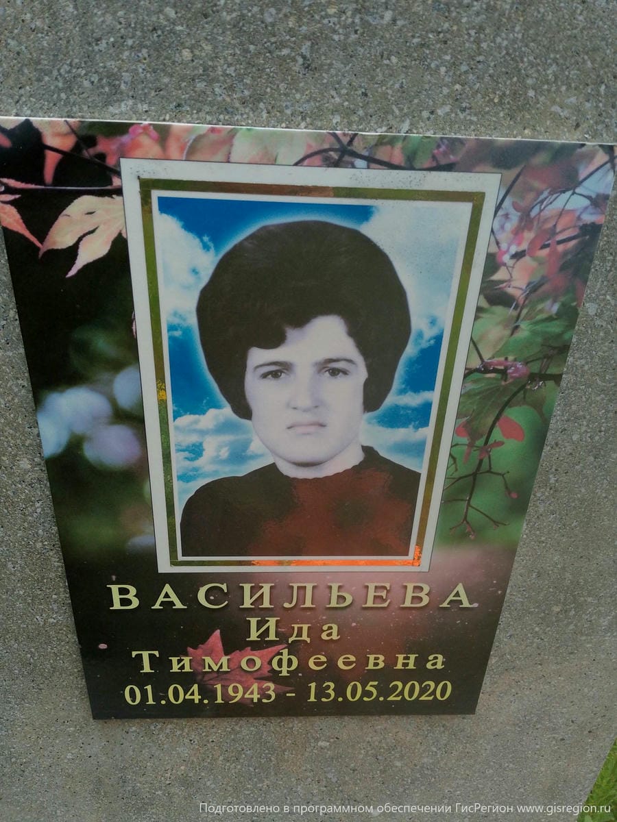 Васильева Ида Тимофеевна