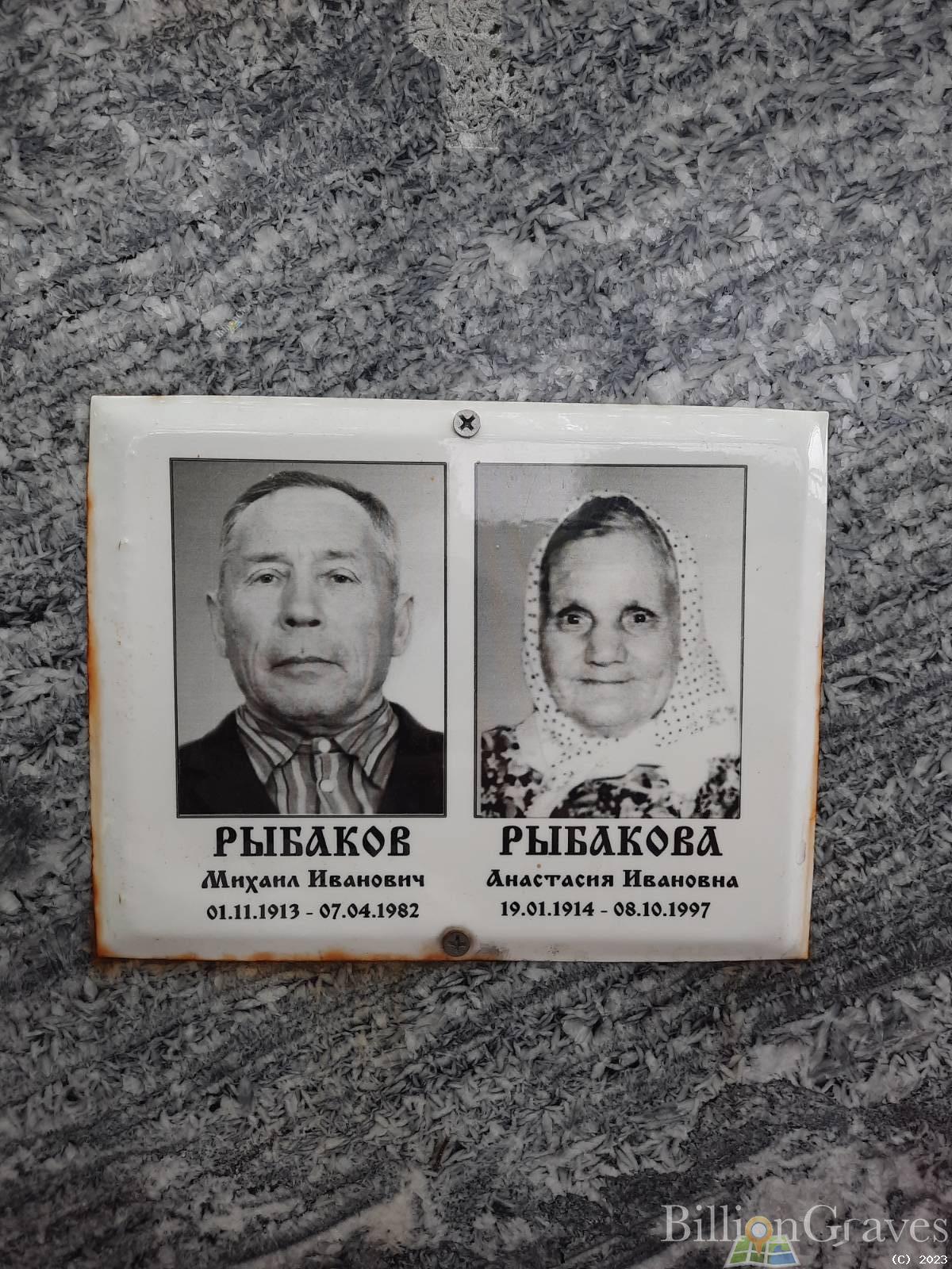 Рыбакова Анастасия Ивановна