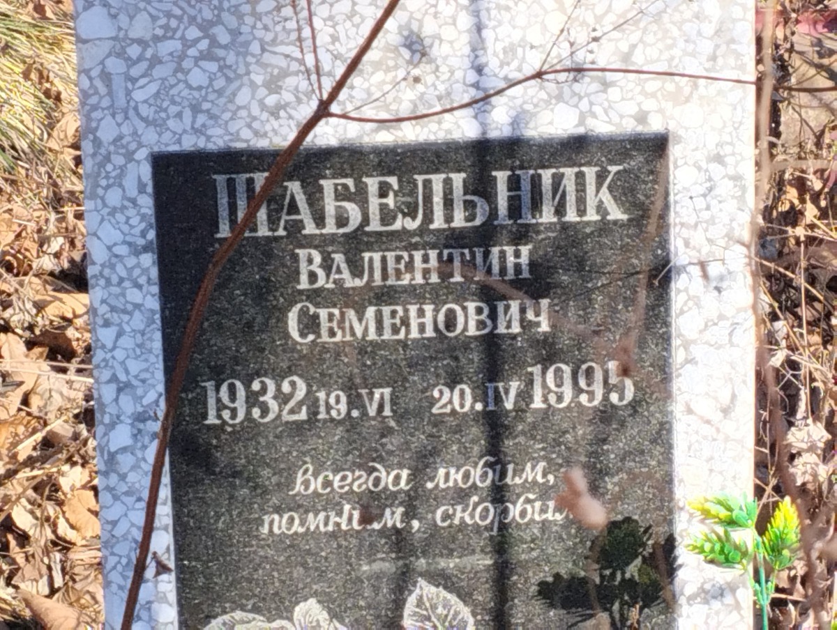 Шабельник Валентин Семенович