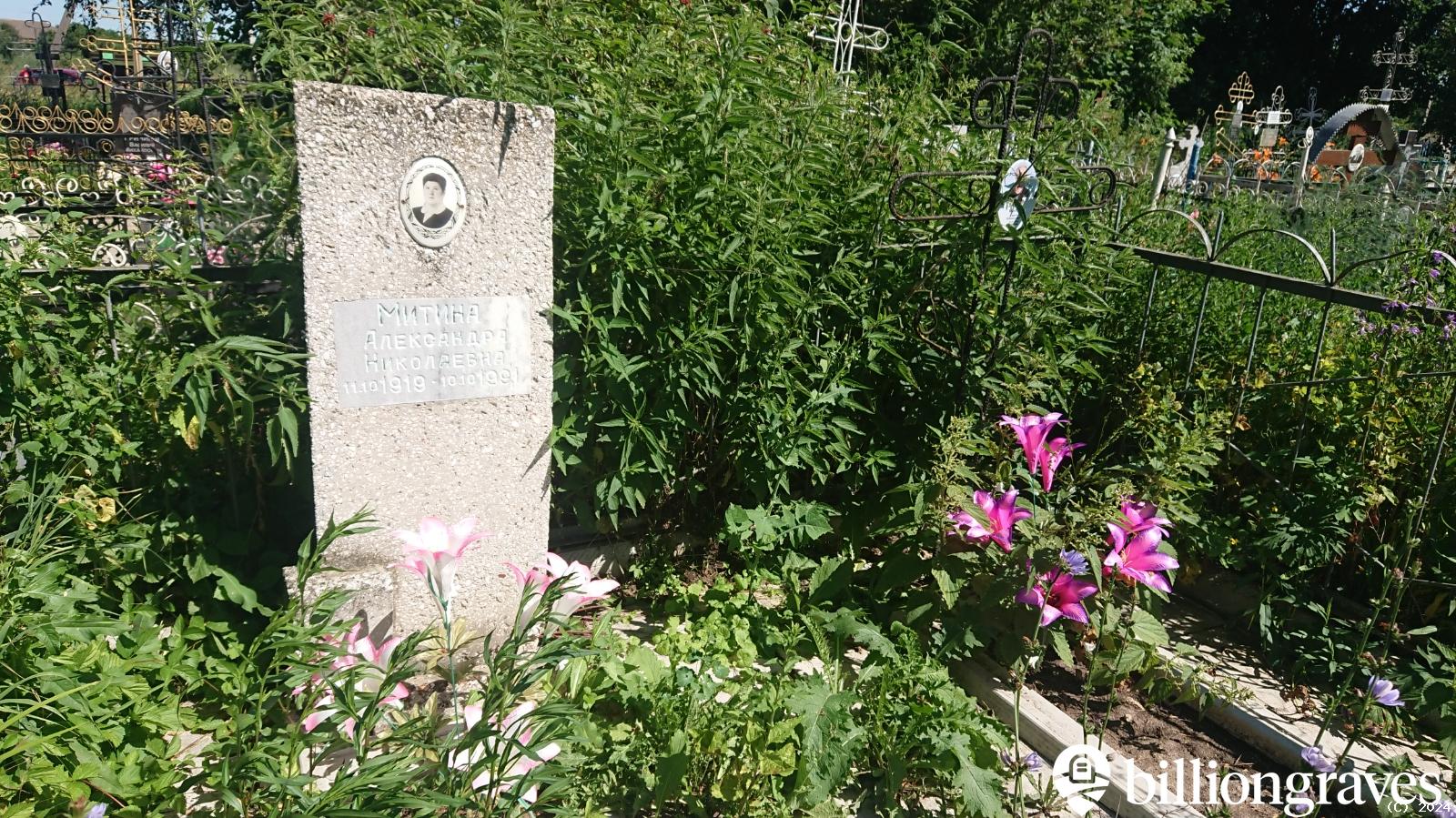 Митина Александра Николаевна