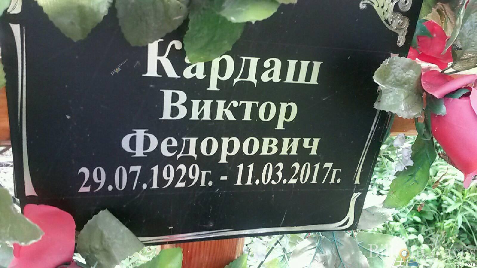 кардаш виктор фёдорович