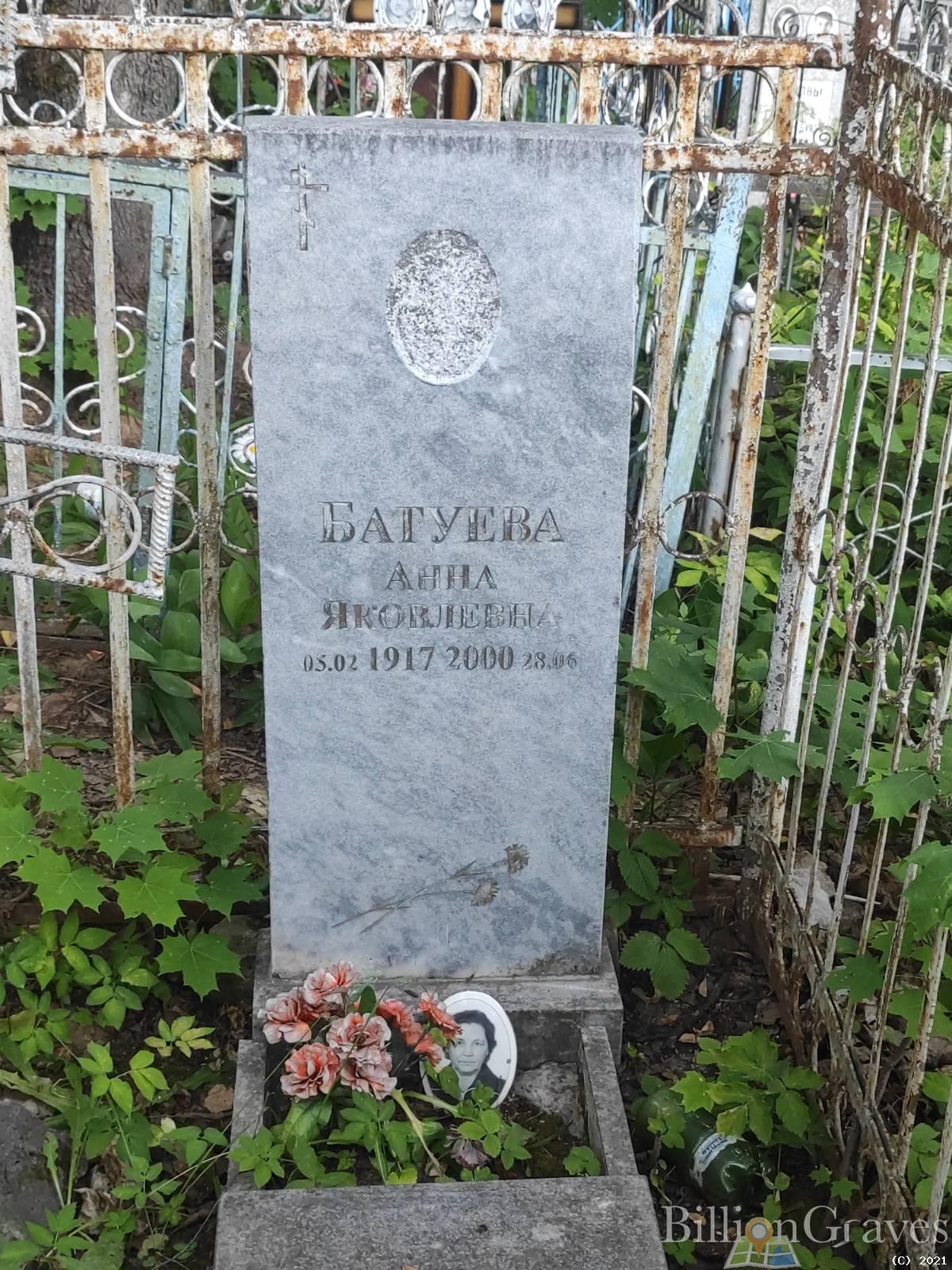 Батуева Анна Яковлевна