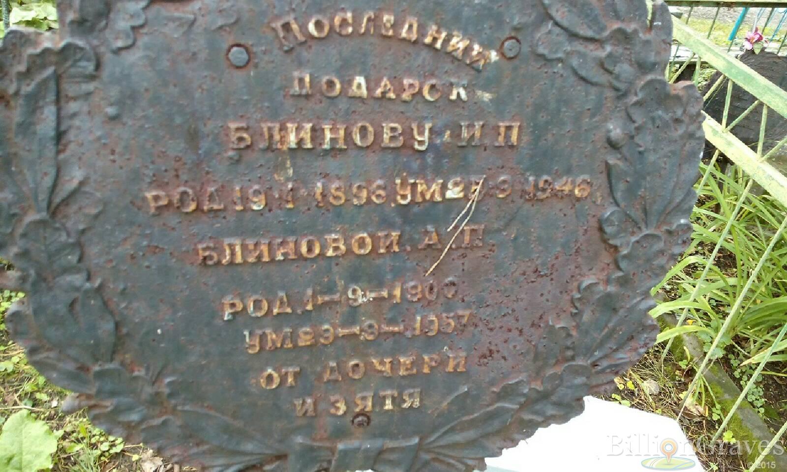 Блинов И. П.
