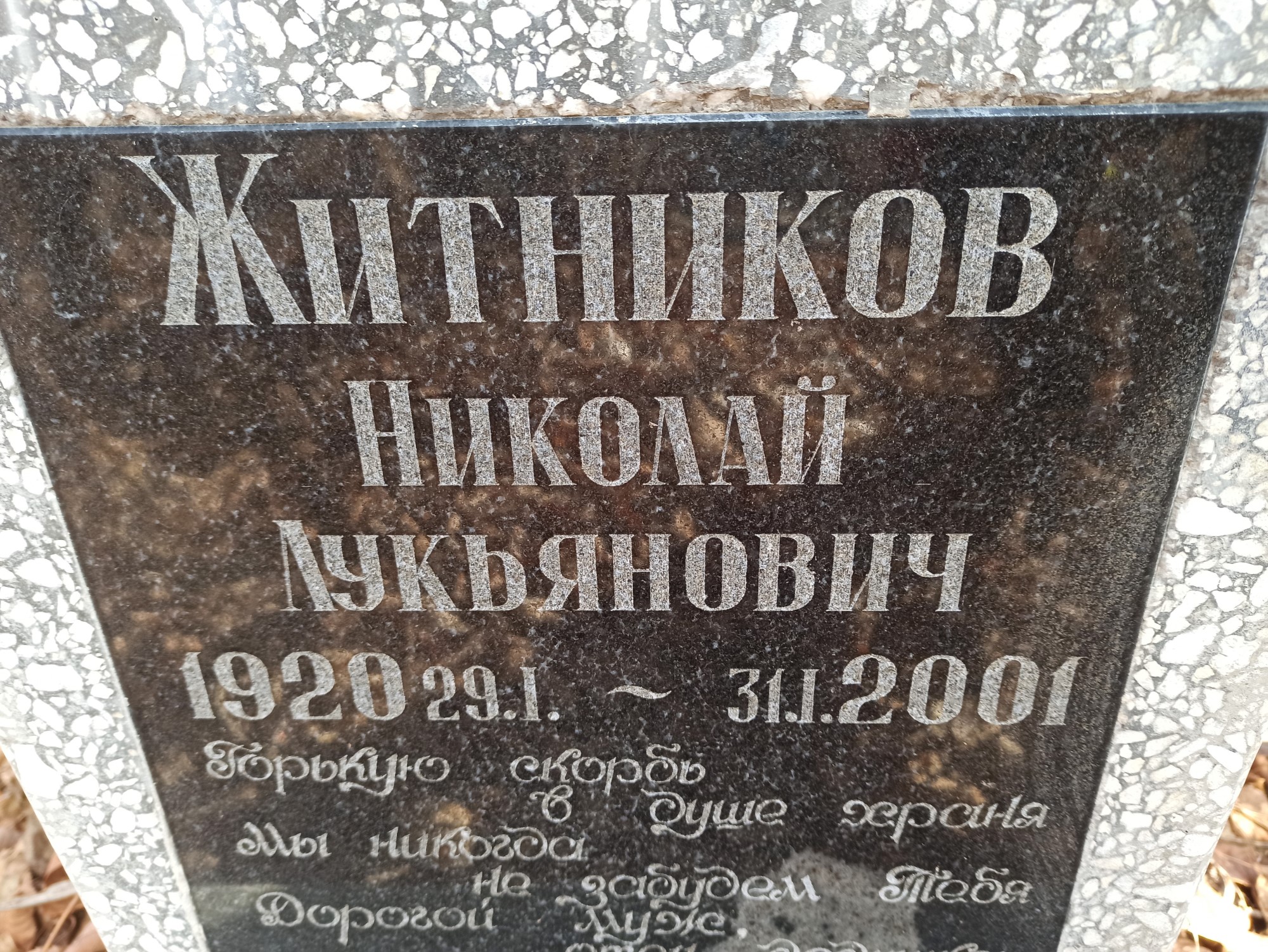 Житников Николай Лукьянович