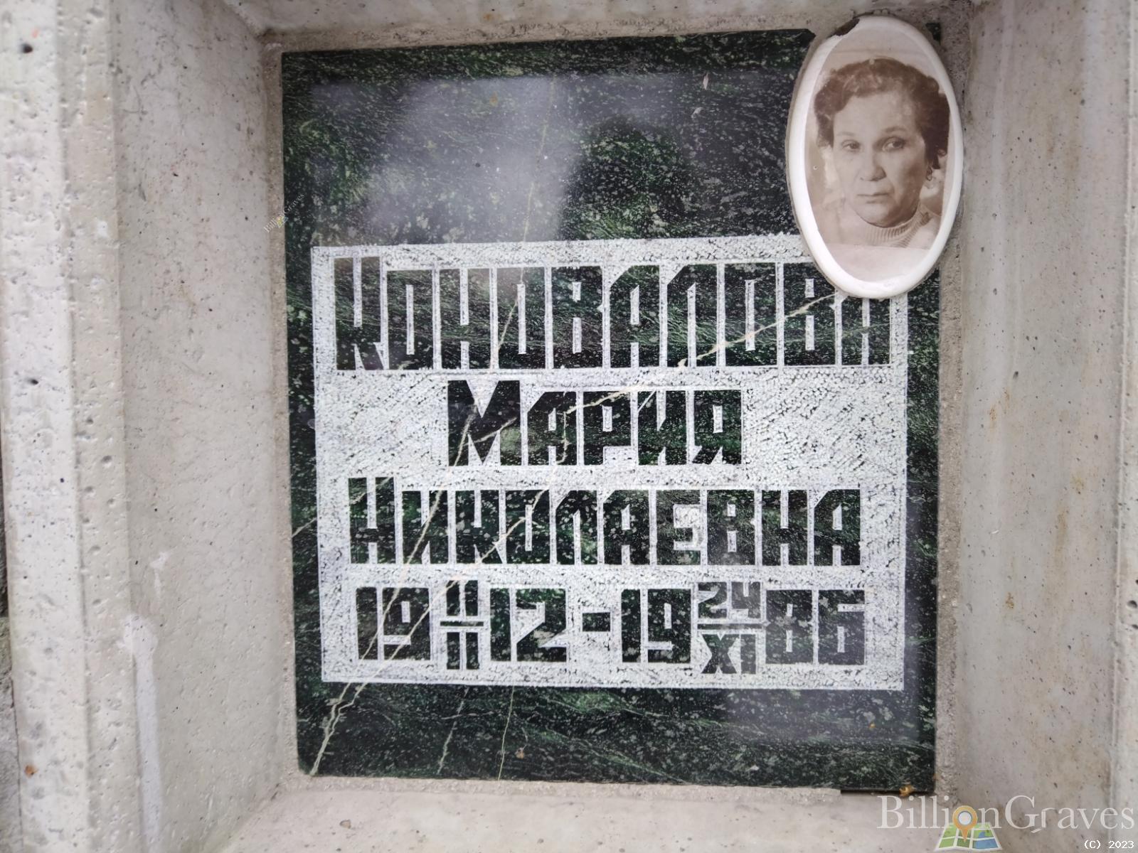 Коновалова Мария Николаевна