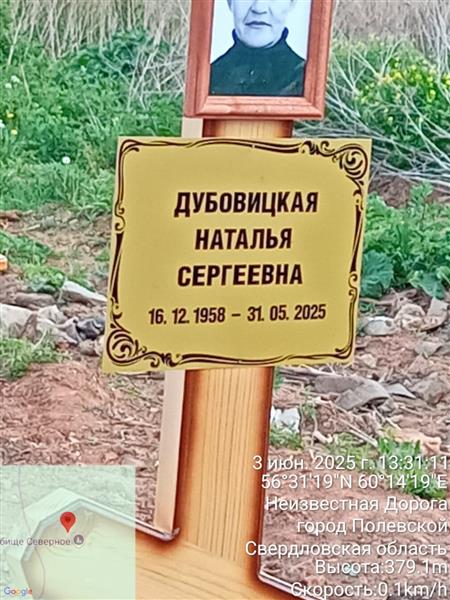Дубовицкая Наталья Сергеевна