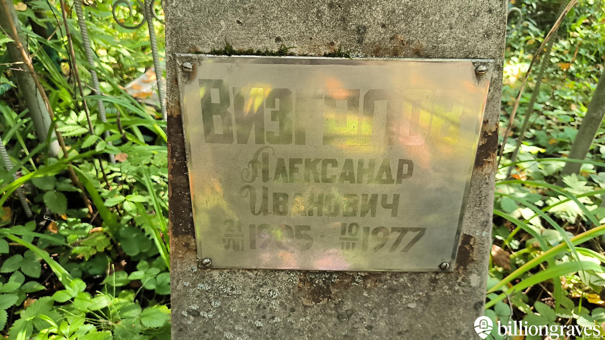 Визгалов Александр Иванович