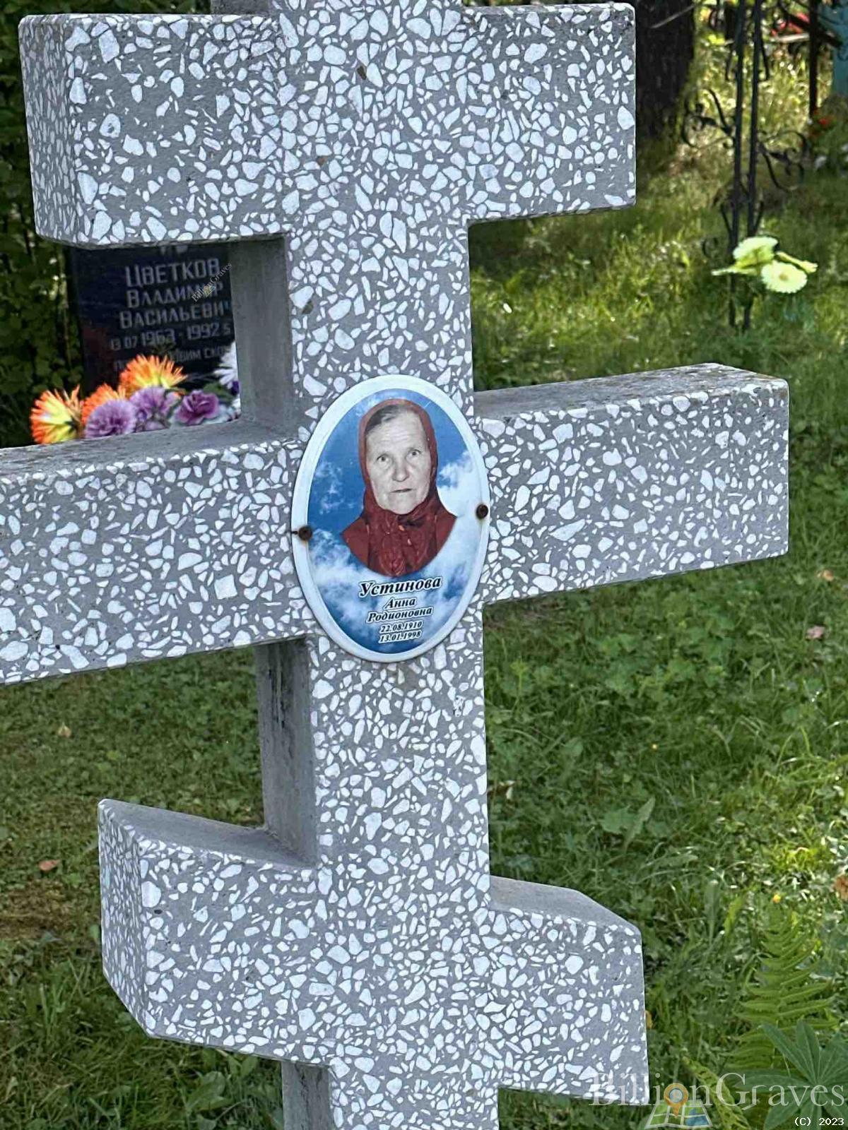 Устинова Анна Родионова