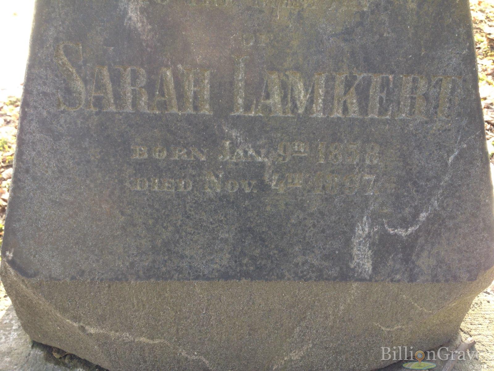 Lamkert Sarah
