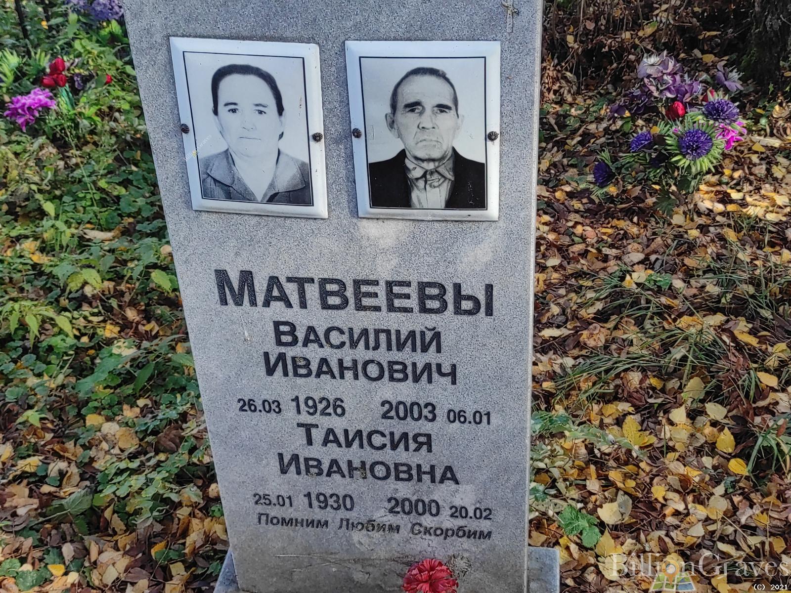 Матвеев Василий Иванович
