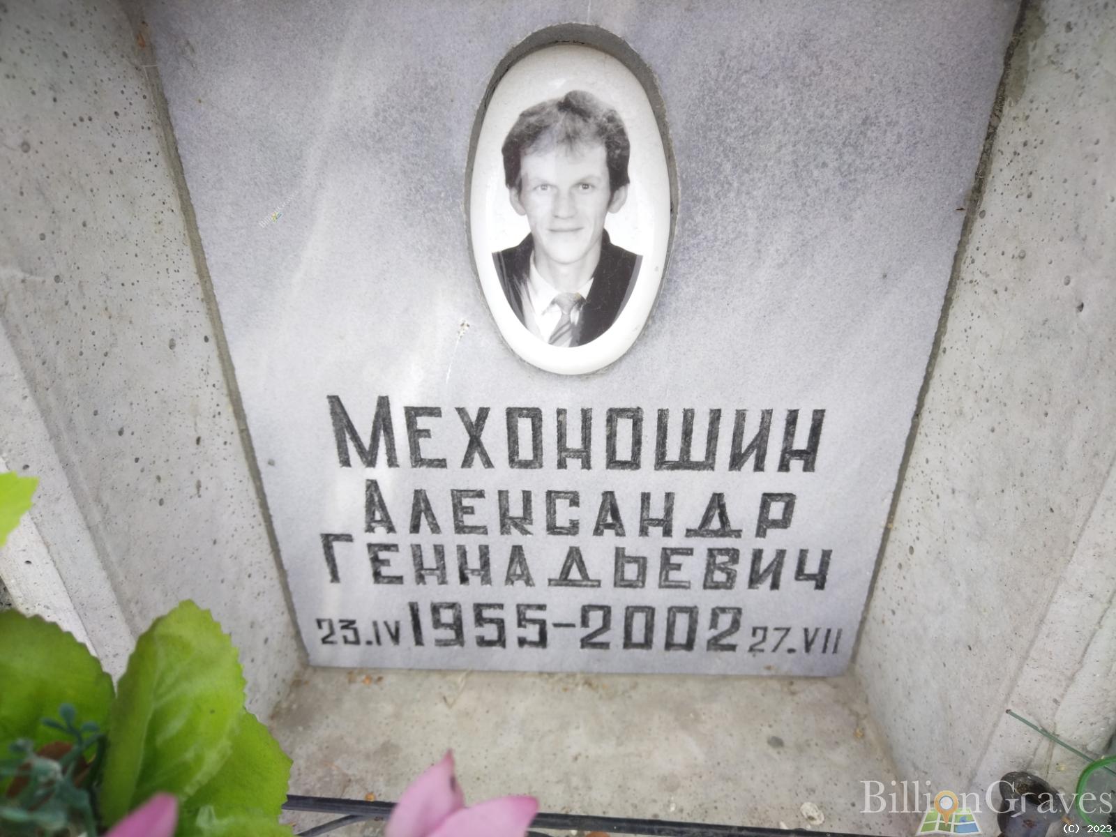 Мехоношин Александр Геннадьевич