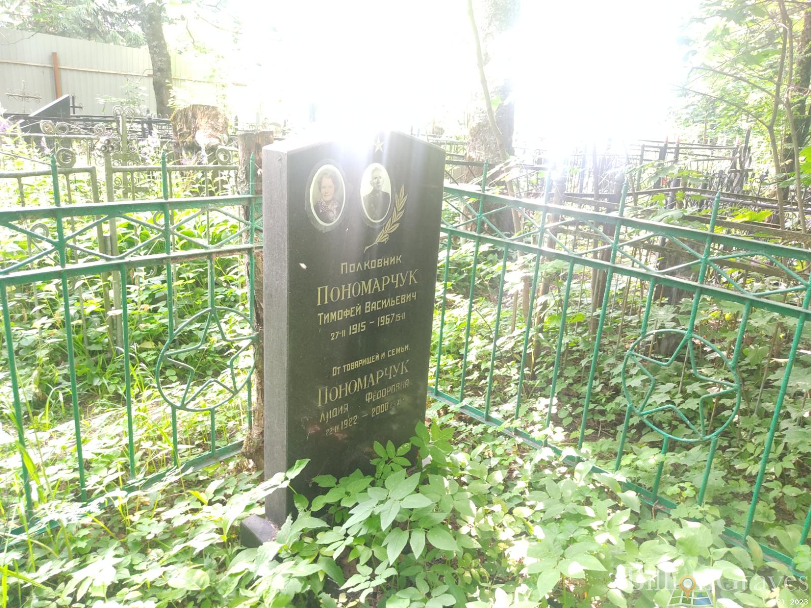 Пономарчук Лидия Федоровна