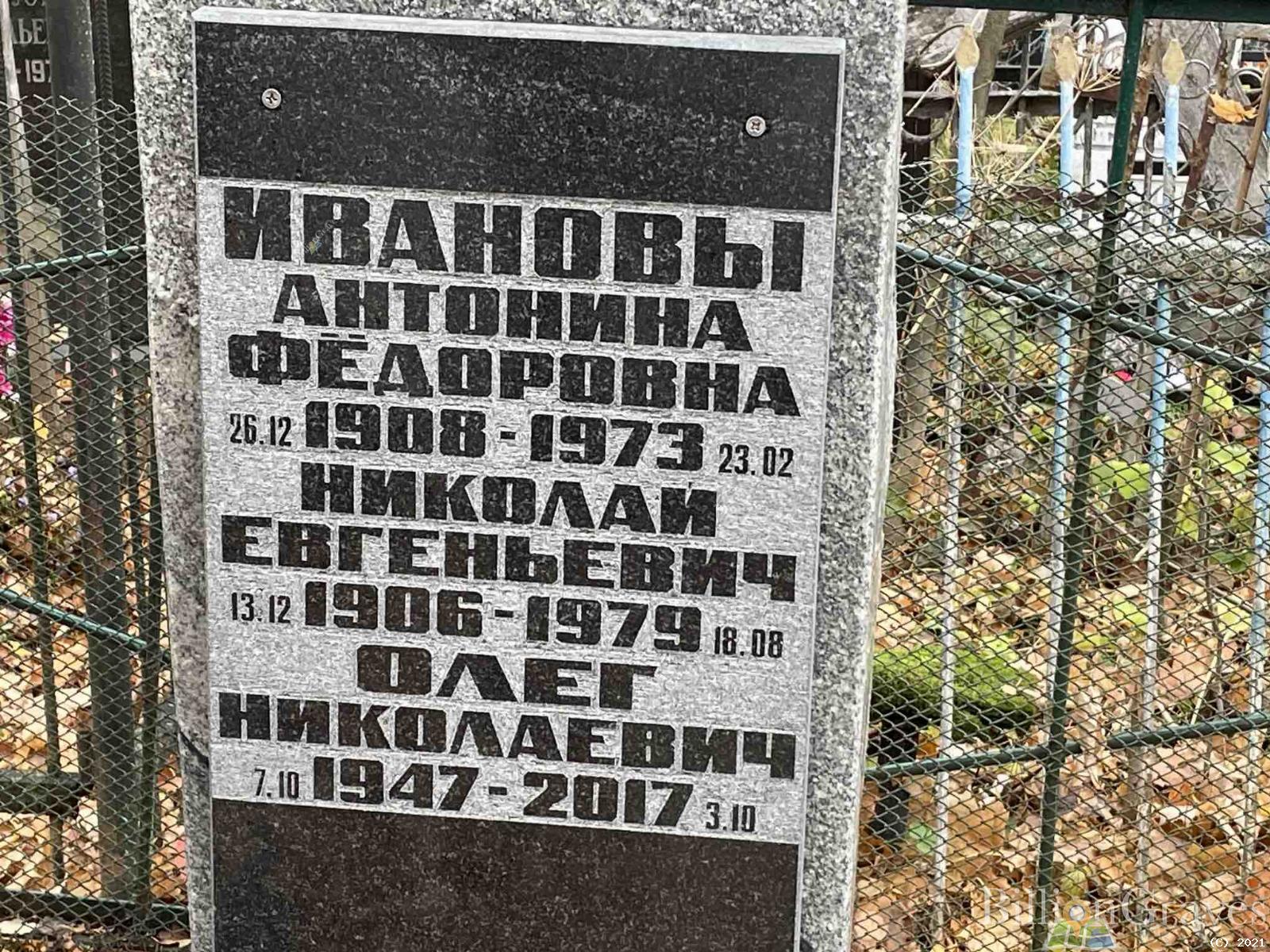 Иванов Николай Евгеньевич