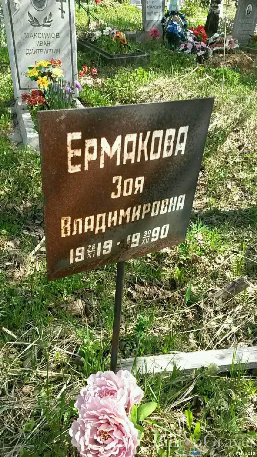 Ермакова Зоя Владимировна