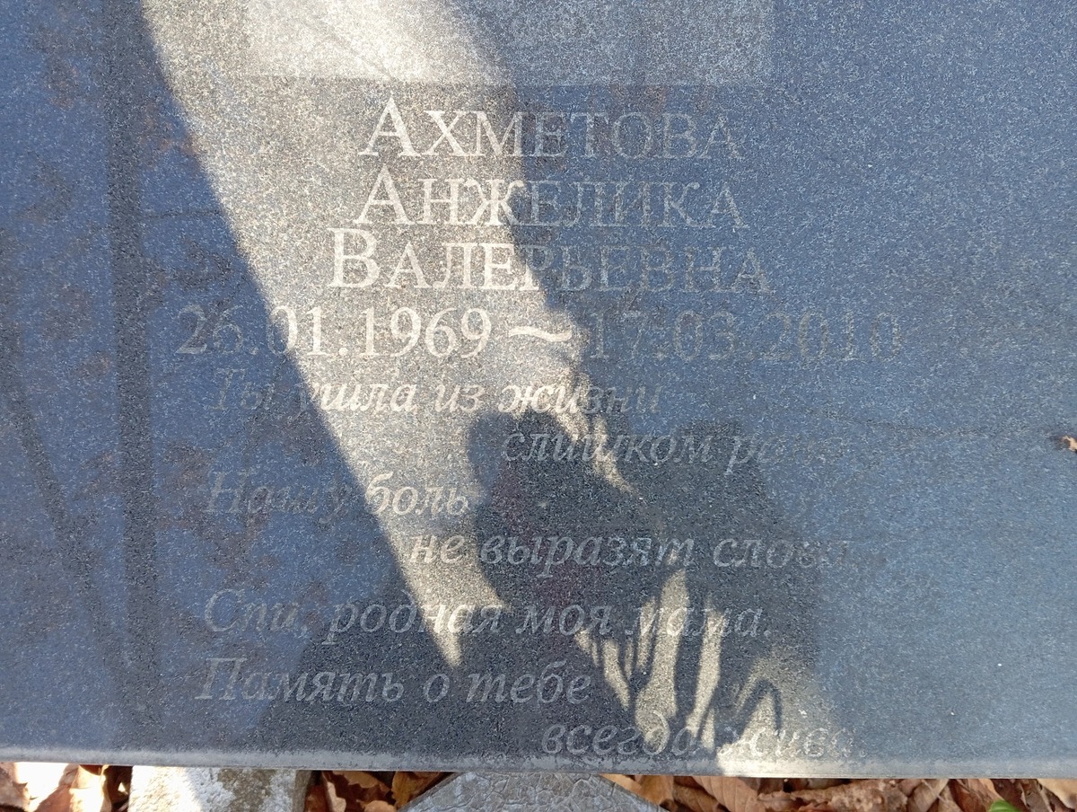 Ахметова Анжелика Валерьевна