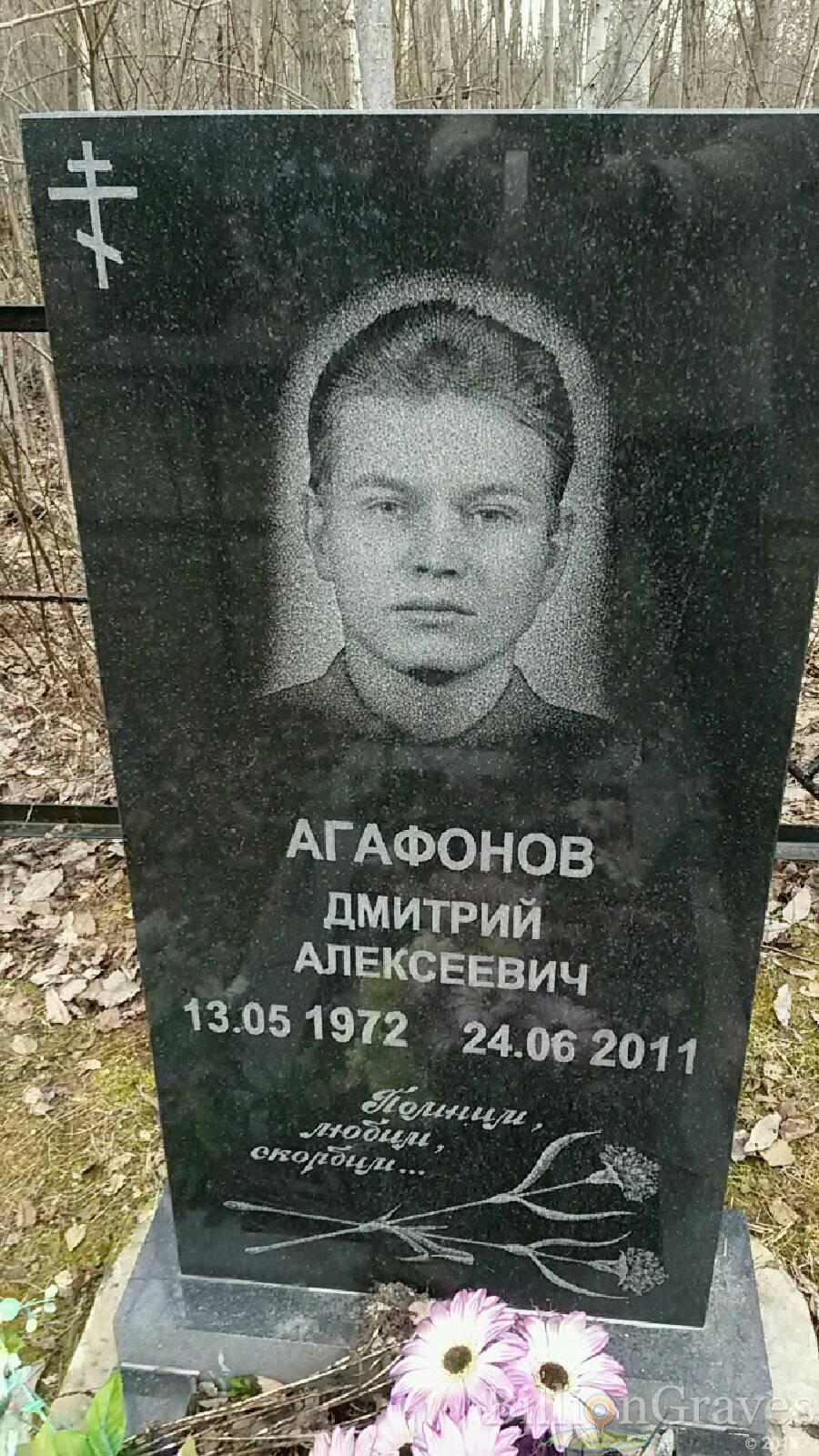 Агафонов Дмитрий алексеевич